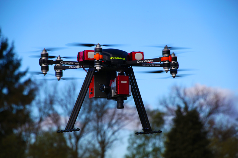Drone ou sensor para coleta de imagens